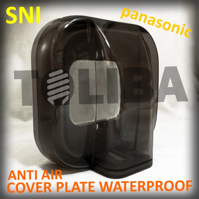 plat penutup stop kontak cover plate waterproof anti air panasonic / cover plate panasonic sni