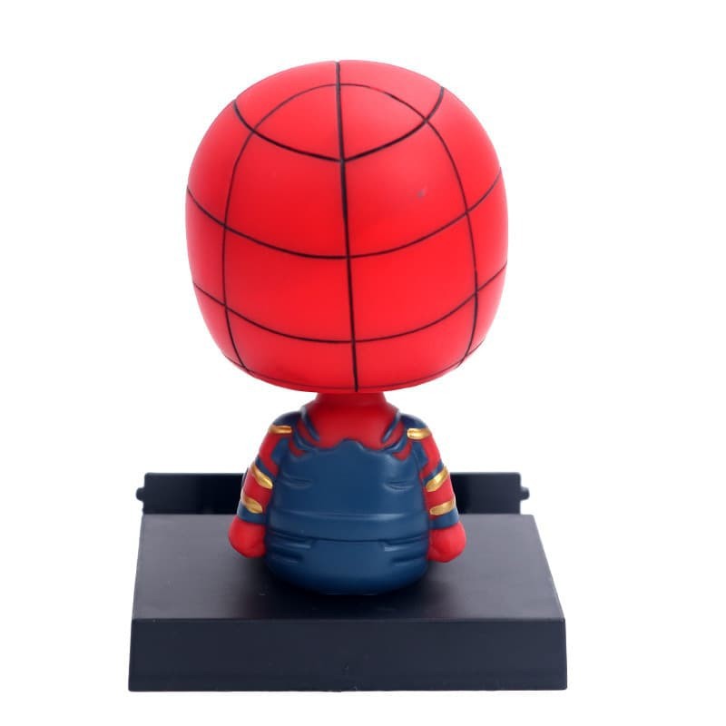 Pajangan Dashboard Mobil Bobble Head Spiderman Avenger