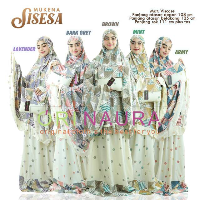 Mukena Sisesa Original by Orinaura