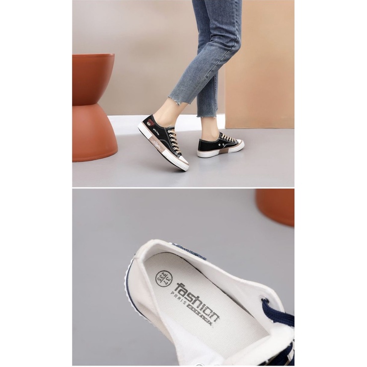 X 9220 Sepatu Kets - Sepatu Wanita - Sepatu Canvas - Sepatu Import - Sepatu Kuliah - Sepatu Wanita Casual