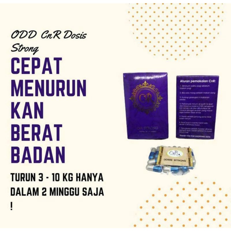 pelangsing cnr strong 1 box