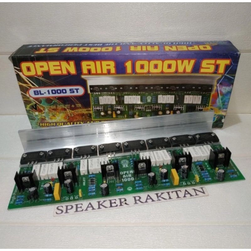 Kit Power Amplifier Stereo OPEN AIR 1000Watt BL-1000 ST