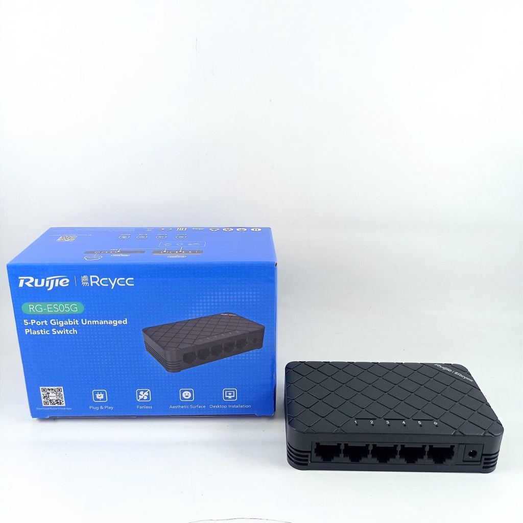 RUIJIE SWITCH HUB ES05G GIGABIT 5 PORT