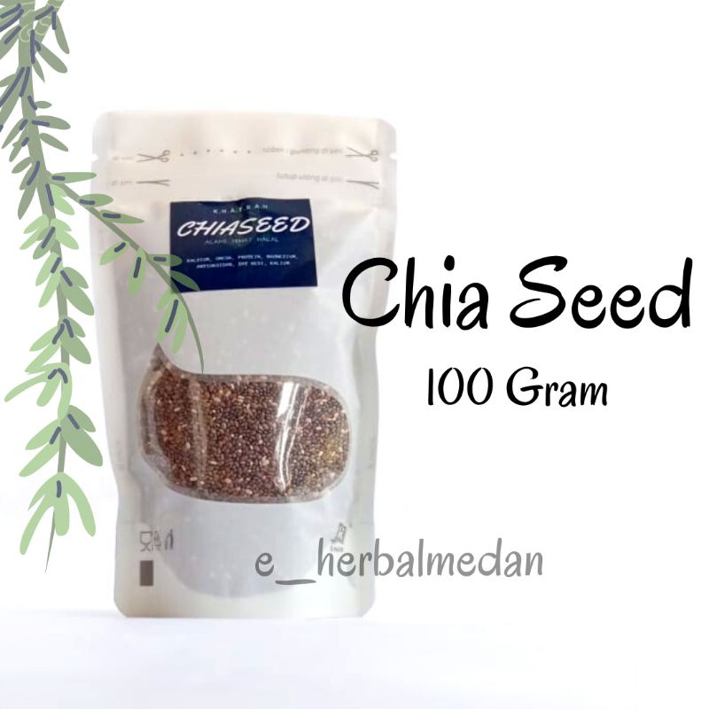 

Chia Seed 100 gr | Chiaseed |Chia Seed Promo|Chia Seed | Chia | Chiaseed Medan |