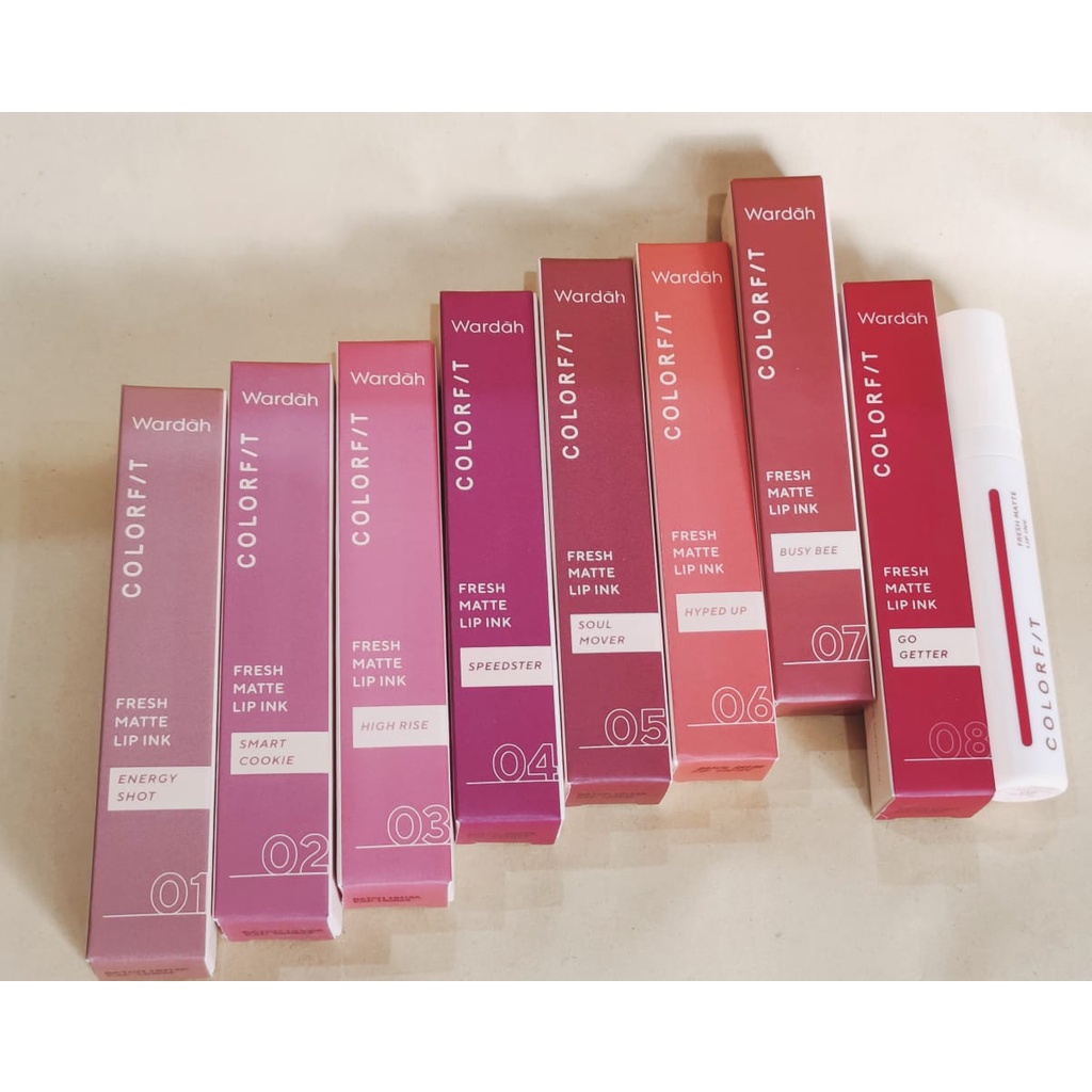 Wardah Colorfit Fresh Matte Lip INK Series