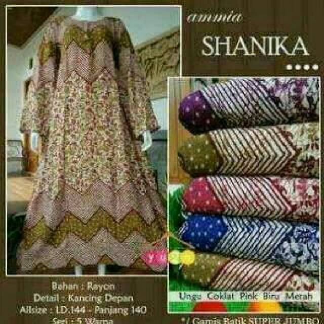 LONG DRESS SUPER JUMBO SHANIKA CA-064