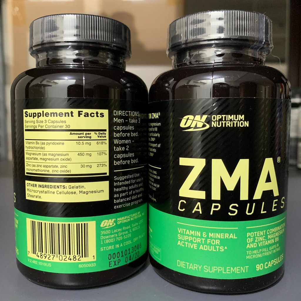 ZMA on 90 capsul testo growth hormone 90caps testo booster