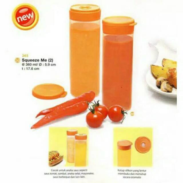 Squeeze me original tupperware