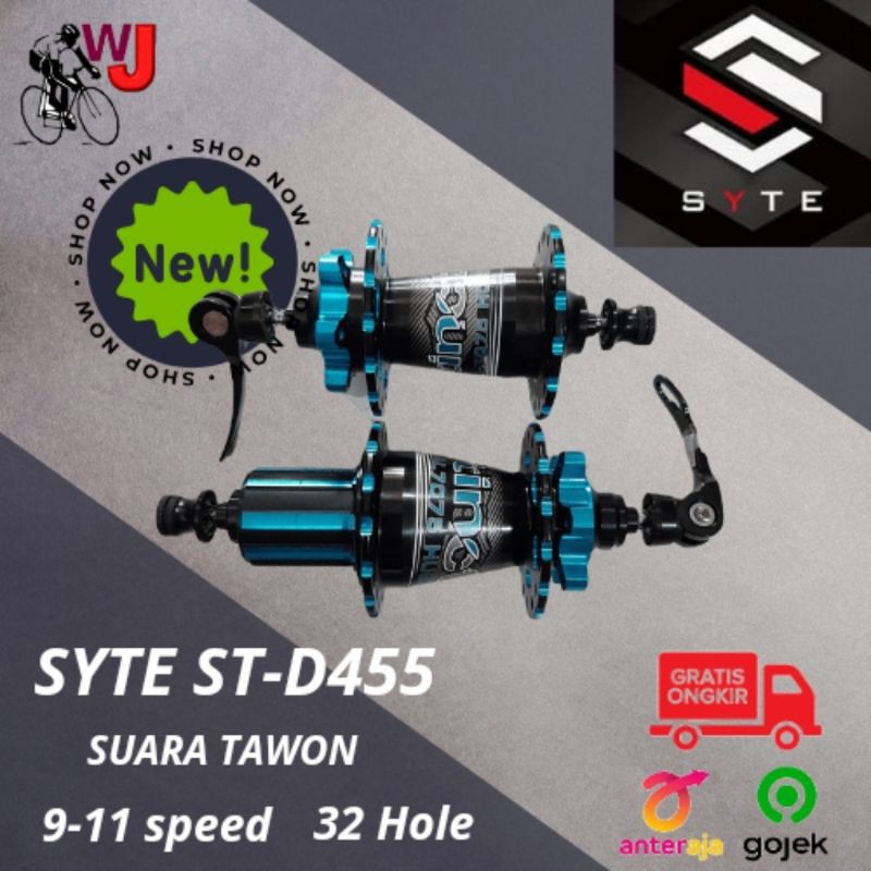 HUB FREE HUB SYTE ST-D455 32 HOLE 4 IN 1 9-11 SPEED SUARA TAWON ORIGINAL