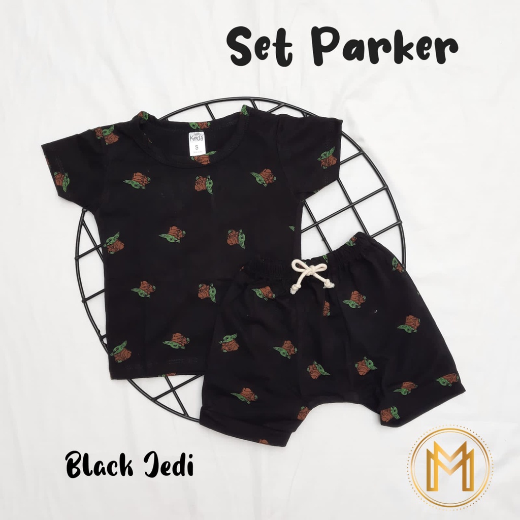 Setelan bayi parker by Little Koda