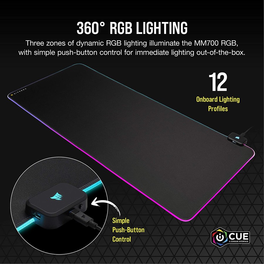 Corsair MM700 RGB Extended Gaming Mousepad