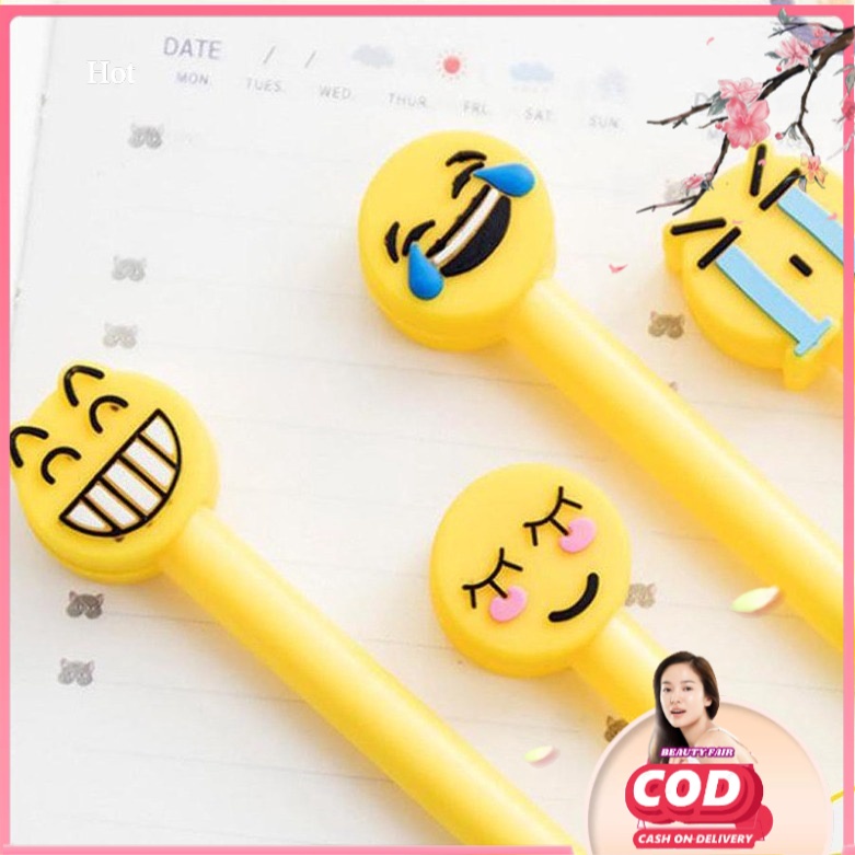 

[BF] PULPEN EMOJI EMOTICON EXPRESSION SMILEY - BALLPOINT BOLPEN PENA LUCU KARAKTER