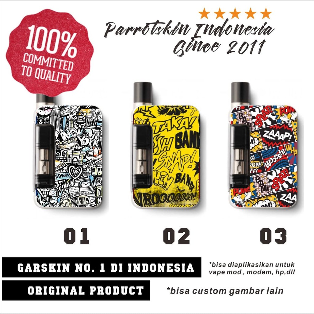 Garskin Skin joyetech exceed grip typography Edition