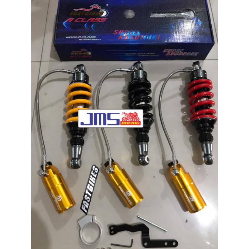 mono shock tabung pisah fast biker jupiter mx old dan new dan suzuki satria fu 150