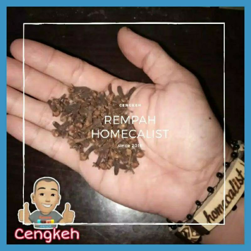 cengkeh kering 500gram / cengkeh coklat / cengkih masak