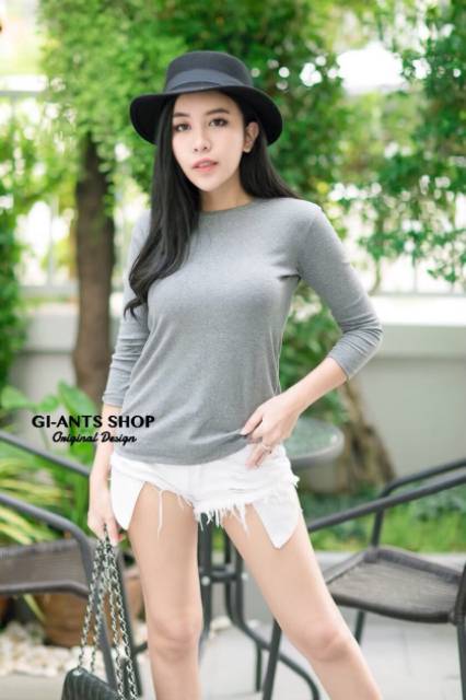 BESTSELLER!! KAOS GIANTS BASIC ROUNDNECK LENGAN PANJANG (BJGB261)