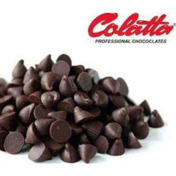 

Colatta Dark Chocolate Chips 250gr / Bakestable Chocochip / Choco Chip TERLARIS TERPERCAYA ORIGINAL