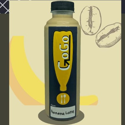 

GoGo - Banana Latte - kopi susu botol - 250 ml