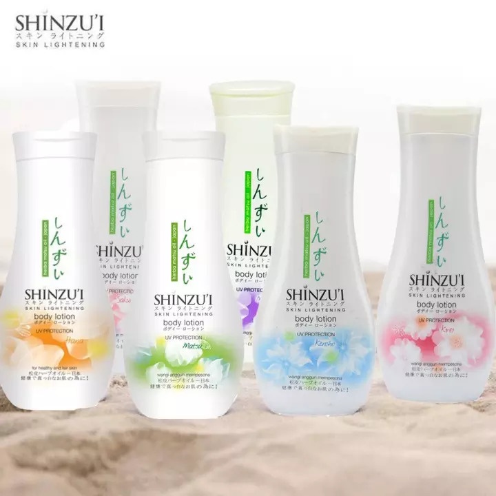 ☘️ CHAROZA ☘️ SHINZUI Body Lotion UV Protection 100mL / 210mL / Pelembab Tubuh