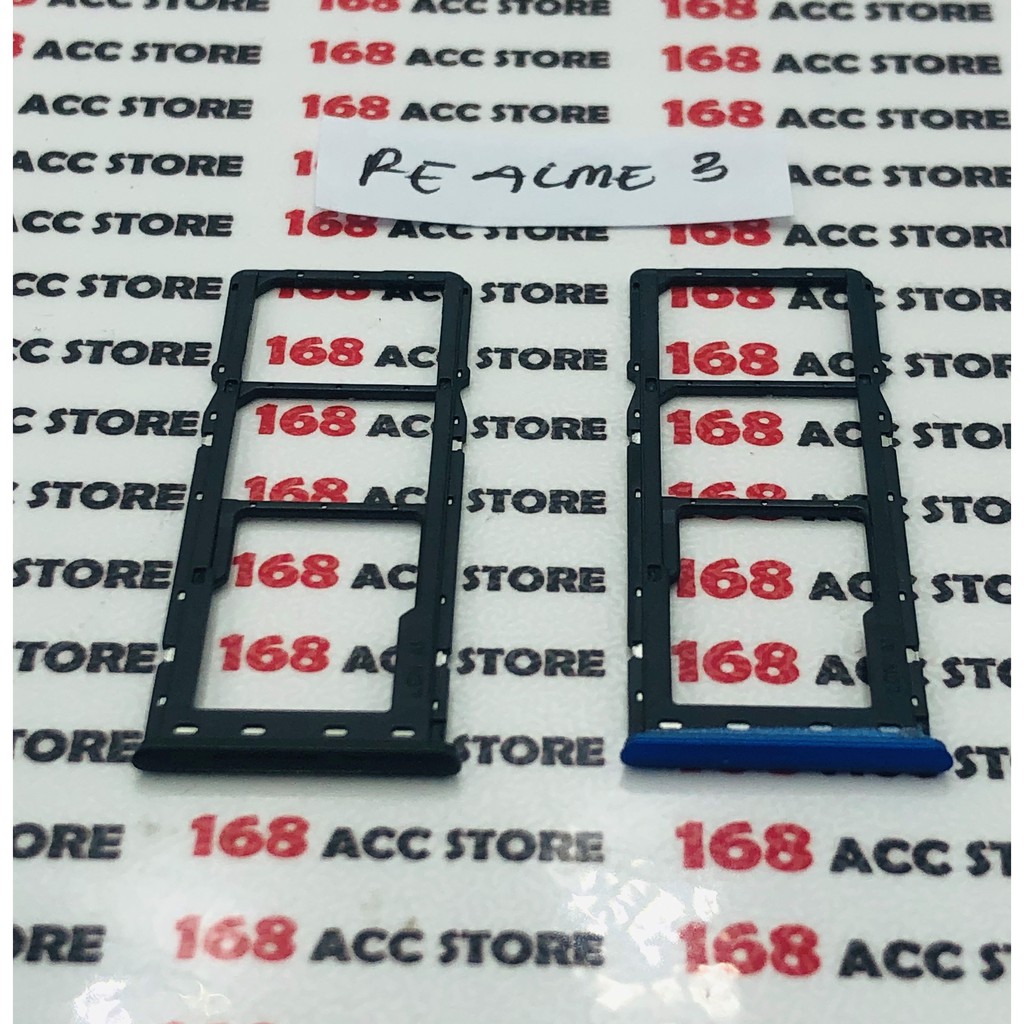 SIM TRAY REALME 3 / SLOT SIM CARD REALME 3 / TEMPAT KARTU