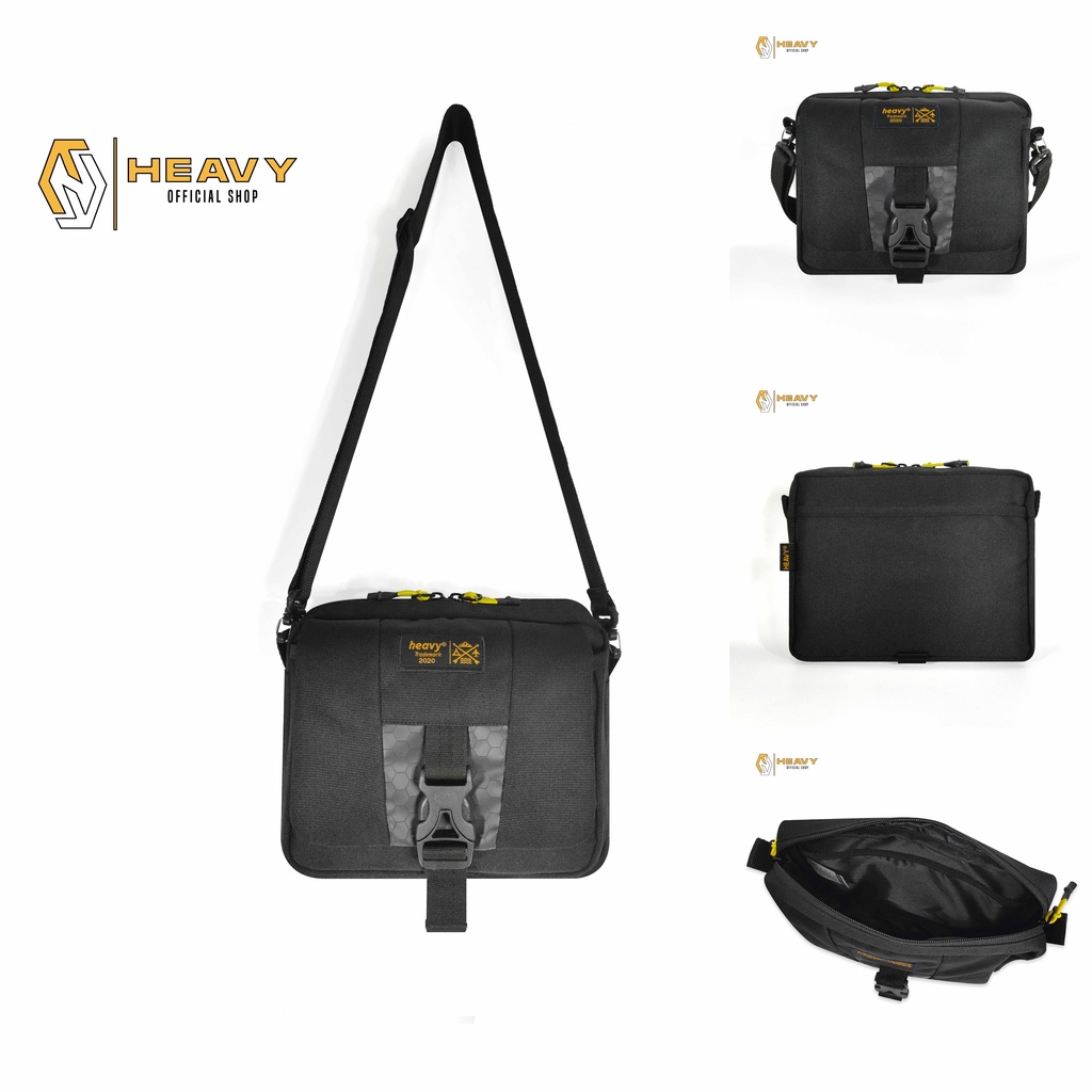 Tas Slingbag Heavy Premium Casual Bag - Shoulder Bag - Tas Selempang Pria Heavy