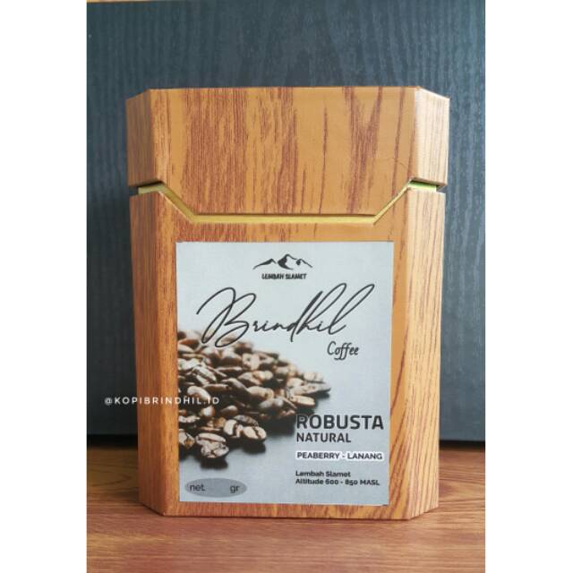 

ROBUSTA PEABERRY/LANANG BRINDHIL 250 gr