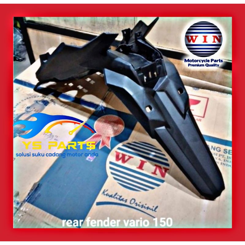 SLEBOR BELAKANG VARIO 125 150 LED OLD|REAR FENDER VARIO 125 150 LED OLD 2015 2016 2017|SLEBOR BELAKA