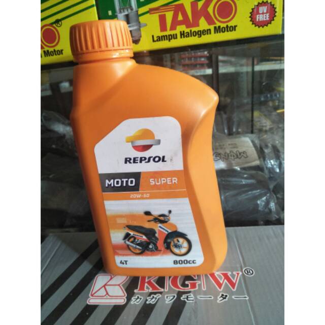 Oli repsol isi 80mm untuk semua motor original oli repsol