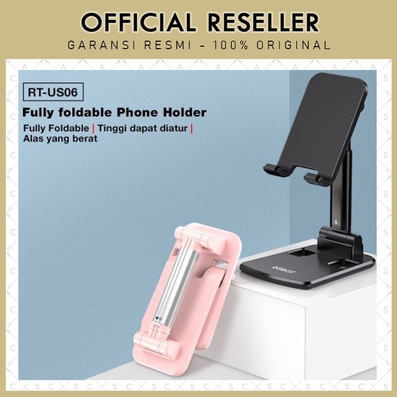 Robot RT-US06 Phone Holder Stand Fully Foldable Liftable (New RT-US04)