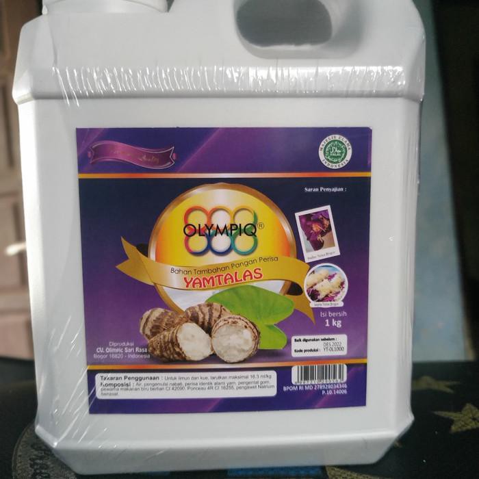 

Perisa / Pasta Talas 1Kg Olympic ( Super Strong Aroma Talas Nya )