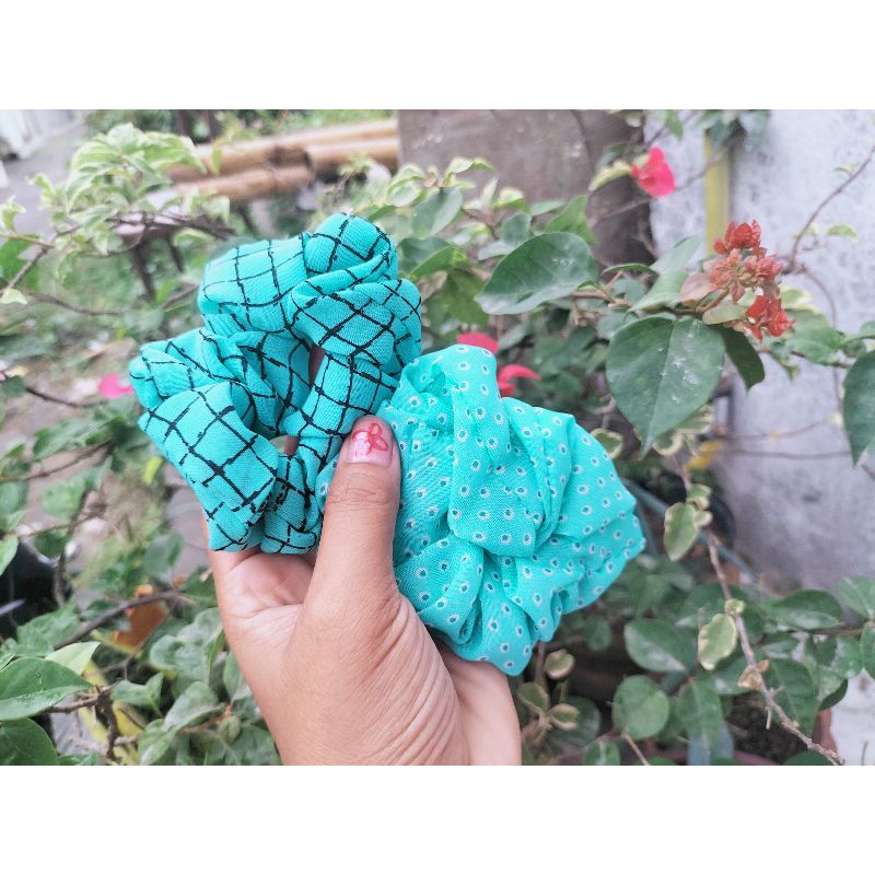 IKAT RAMBUT/SCRUNCHIE MOTIF/RAMDOM