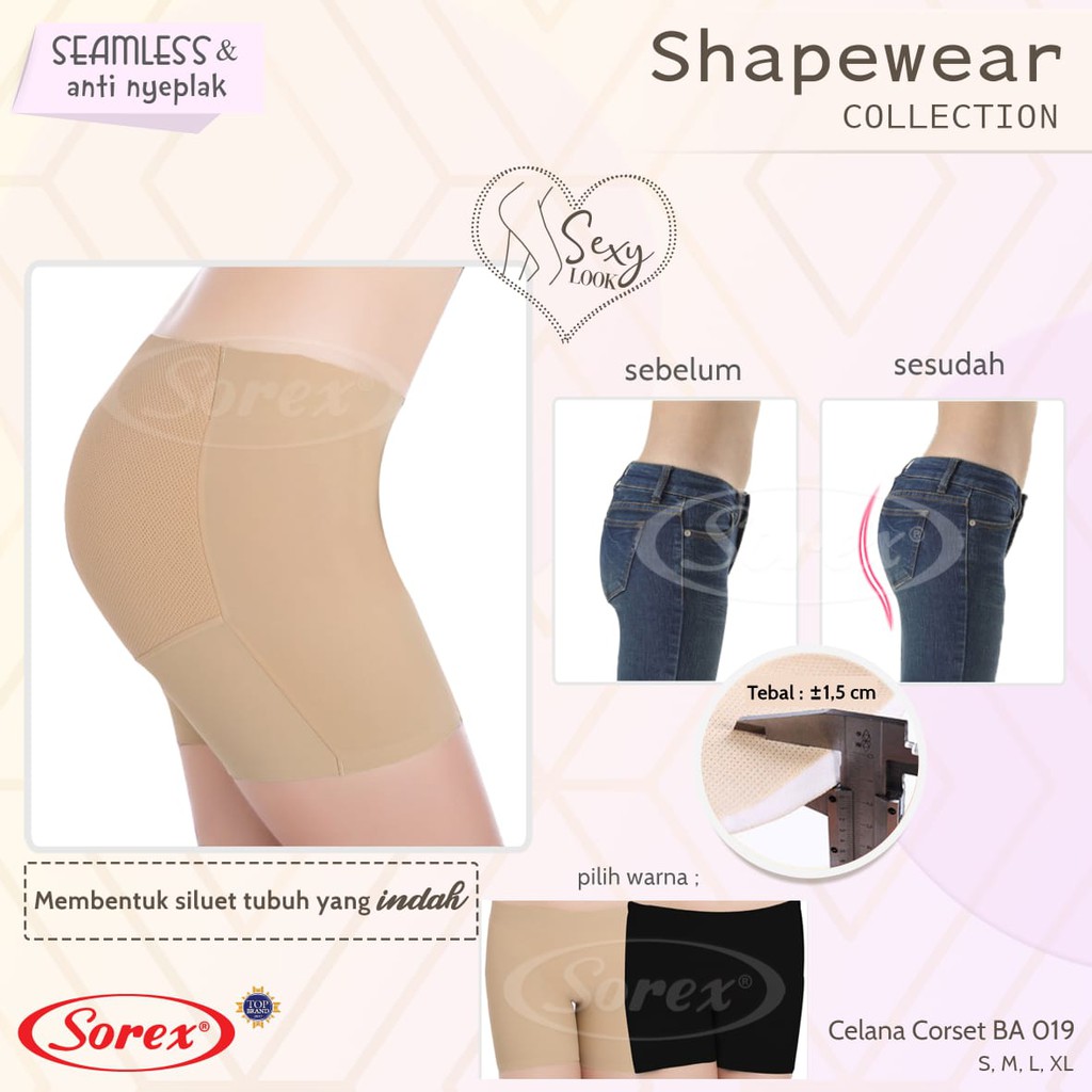 Pantat busa 019 SHAPE WEAR SOREX