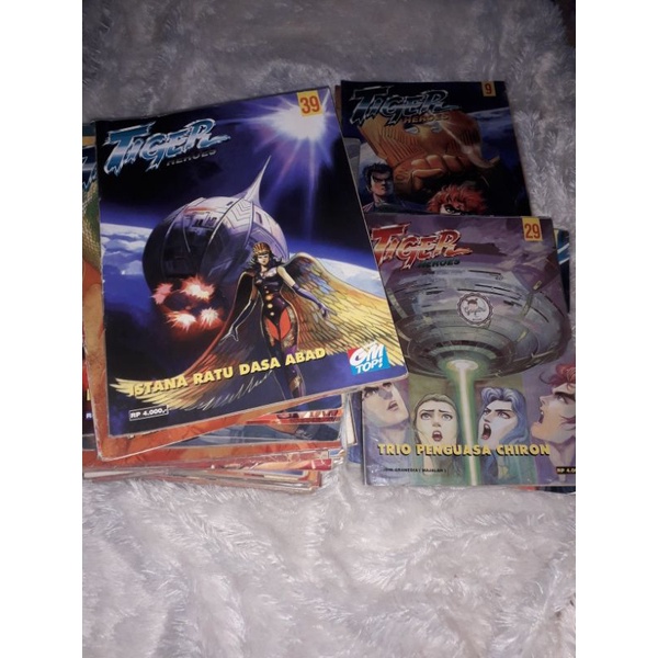 Tiger Heroes Jadul - Komik Cabutan (Tony Wong)