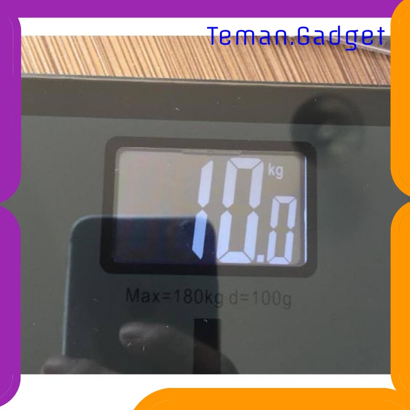 TG-FE164 TAFFWARE DIGIPOUNDS TIMBANGAN BADAN KACA ELEKTRONIK 180KG - SC-05