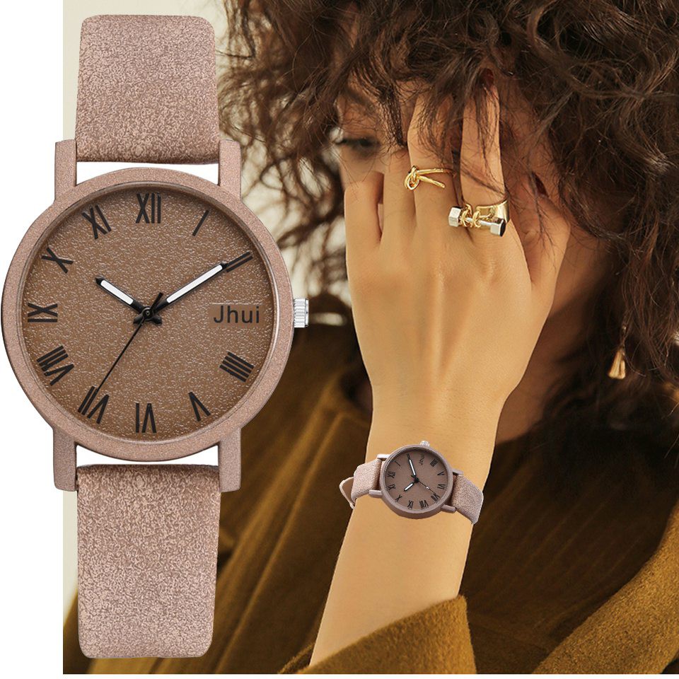 Murah Top Brand Women's Watches Fashion Leather Wrist Watch Women Watches Ladies Watch Clock bayan