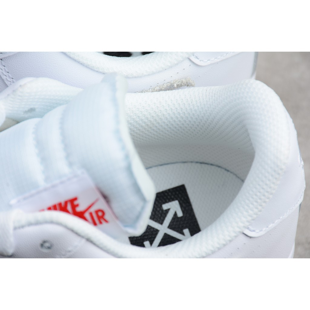 Sepatu Sneakers Desain Nike Air Force 1 Off White X Supreme X Cdg, Warna Putih | Shopee Indonesia