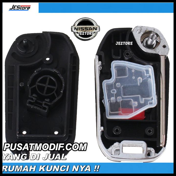 Nissan Casing Kunci March 3Btn Rumah Kunci Nissan March Nissan March