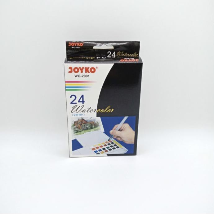 

COD WATERCOLOR POCKET SET 24 WARNA / CAT AIR JOYKO WC-2001 PERALATAN MELUKIS ART SET MENGGAMBAR