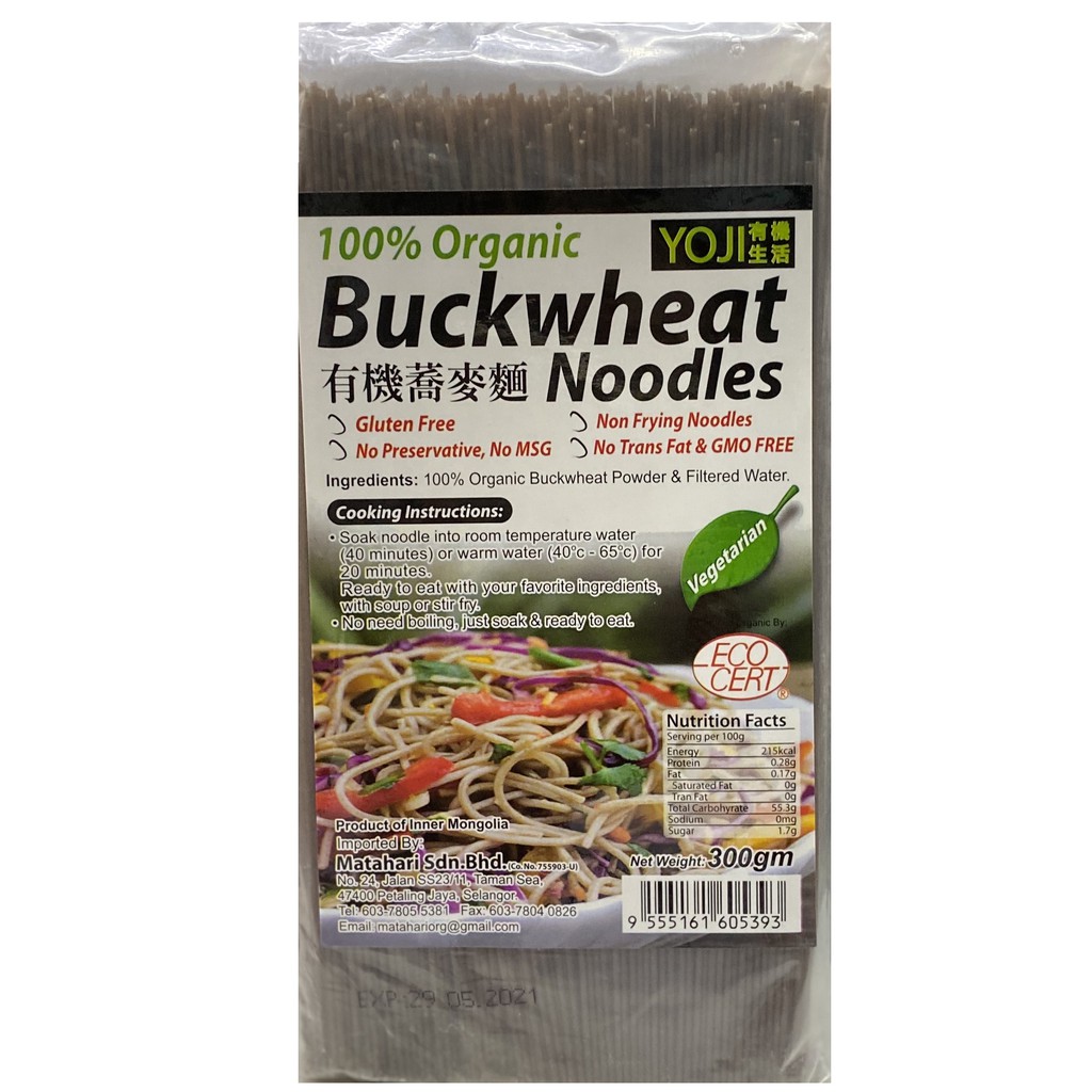 MH Food Organic Buckwheat Noodle 300g