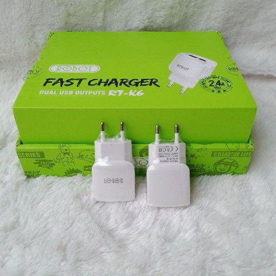 Adaptor Charger ROBOT 2.4 A