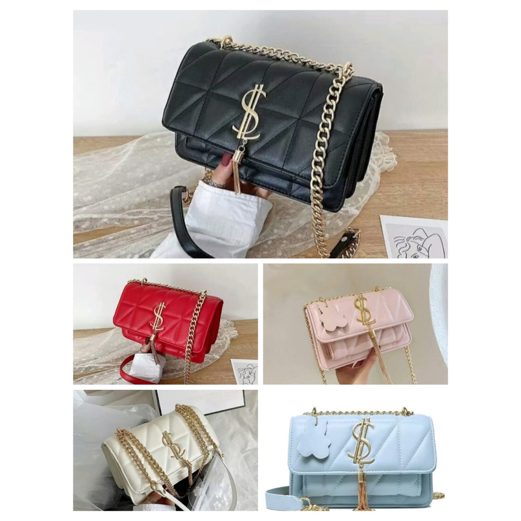 PROMO [ COD ] Tas Selempang Bahu Wanita Remaja / Tas Selempang Wanita Terbaru / Tas Selempang Kondan