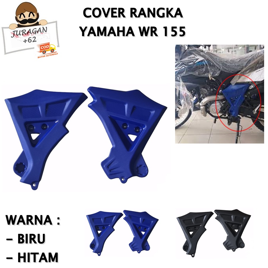 COVER TUTUP FRAME PELINDUNG RANGKA SAMPING YAMAHA WR 155