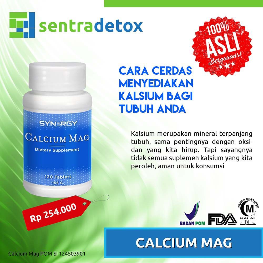 Calcium Mag Sentra Detox Synergy