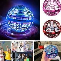 Ready Bermutu FLYING SPINNER FLY NOVA PRO MAINAN BOLA TERBANG UFO LED SPINNER TERVIRAL