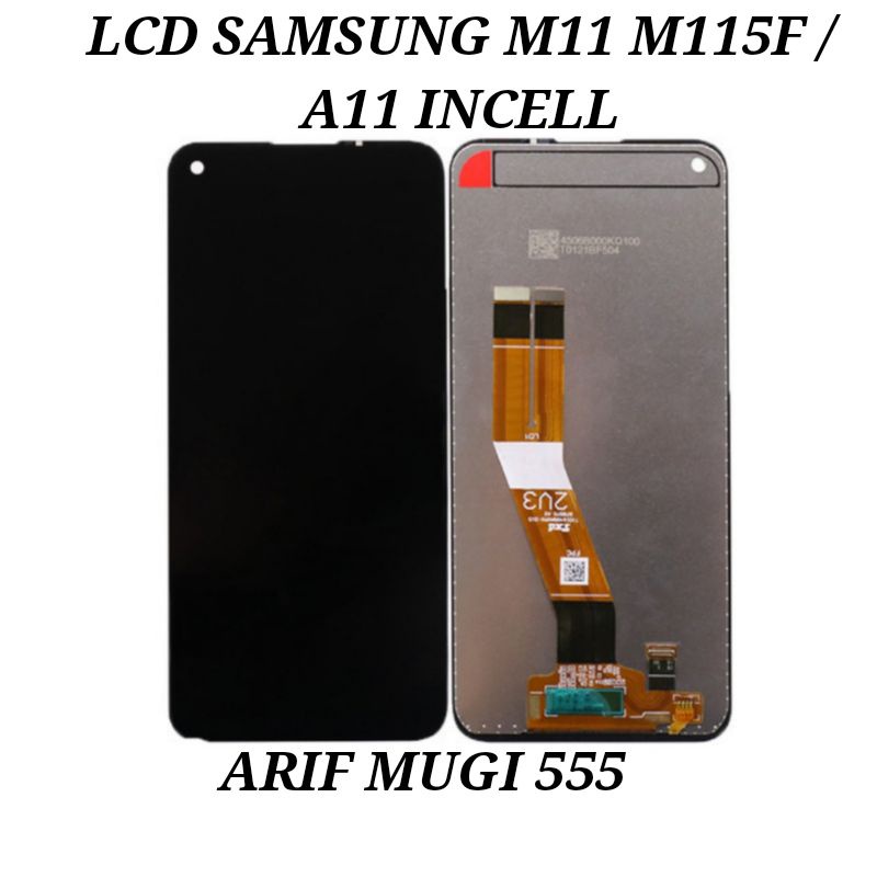 Lcd Touchscreen Samsung Galaxy M11 M115F/Lcd Fullset Samsung A11 Small Incell Original