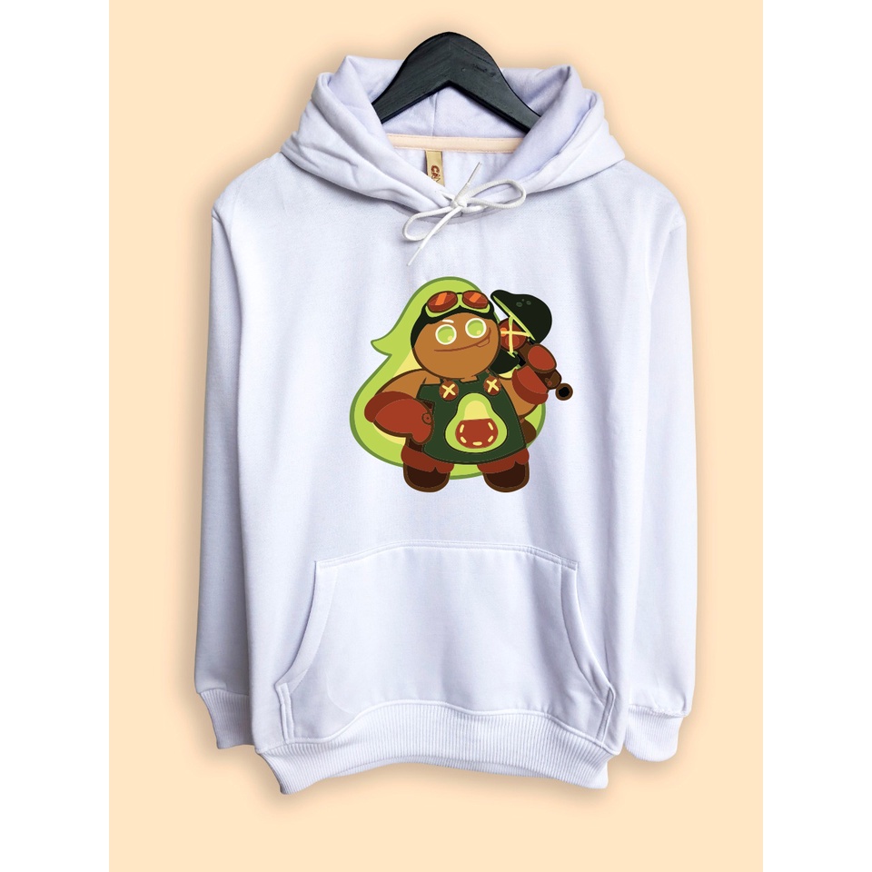 jaket hoodie premium desain cokies run avocADO