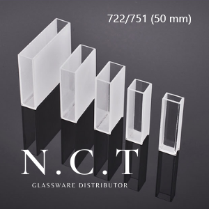 XUEBEI Glass Cuvette /  Kuvet Kaca 722/751 (50 mm)
