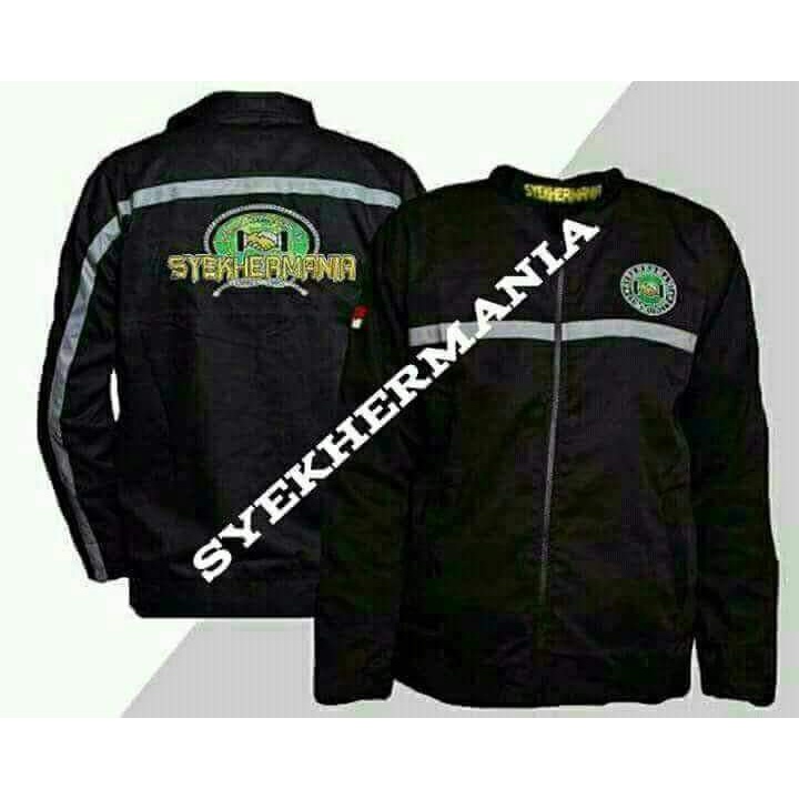 (BISA COD) BISA TAMBAH BORDIR Jaket syekhermania Syekher Mania Bahan Halus Bagus Adem dan Nyaman