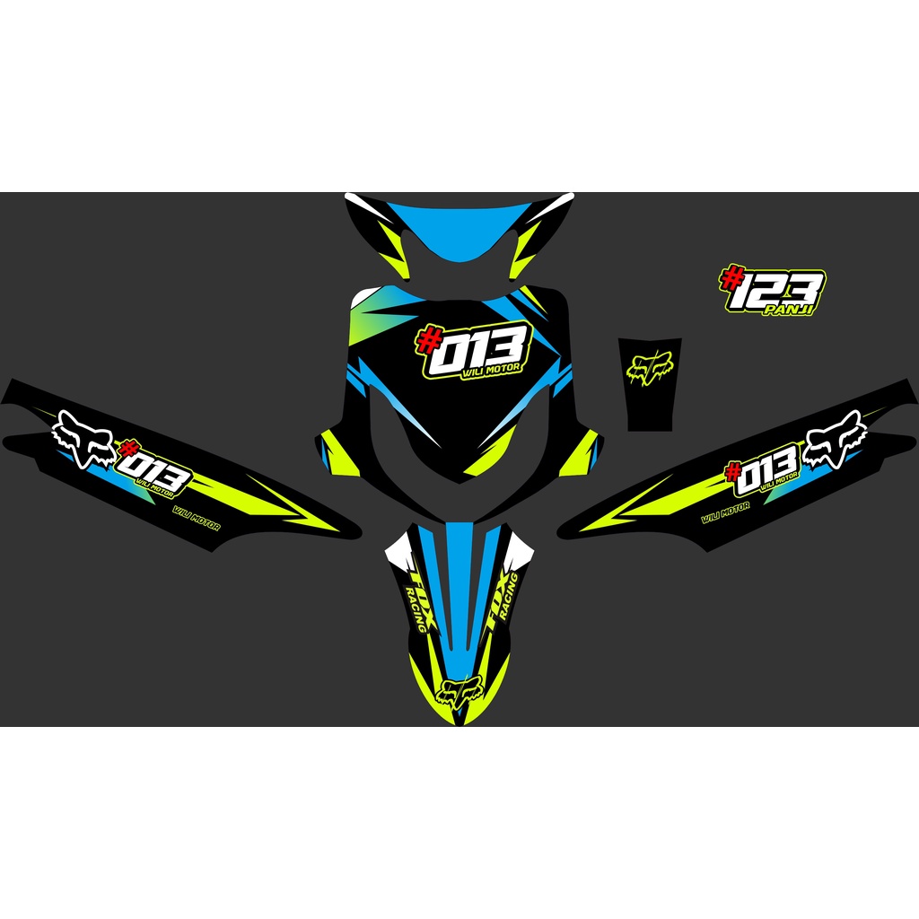 Decal Mio Smile - Stiker yamaha mio