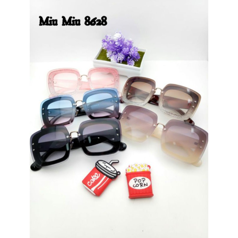 Kacamata Fashion Wanita - Sunglasses Wanita Miu Miu 8628